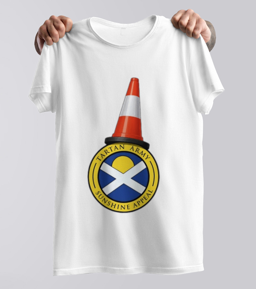 Tartan Army Sunshine Appeal Scotland Football Supporter's T-Shirt
