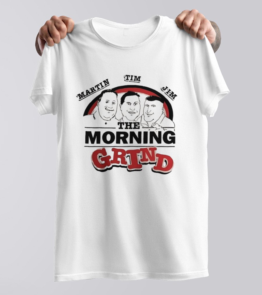 Martin Tim Jim The Morning Grind T-Shirt