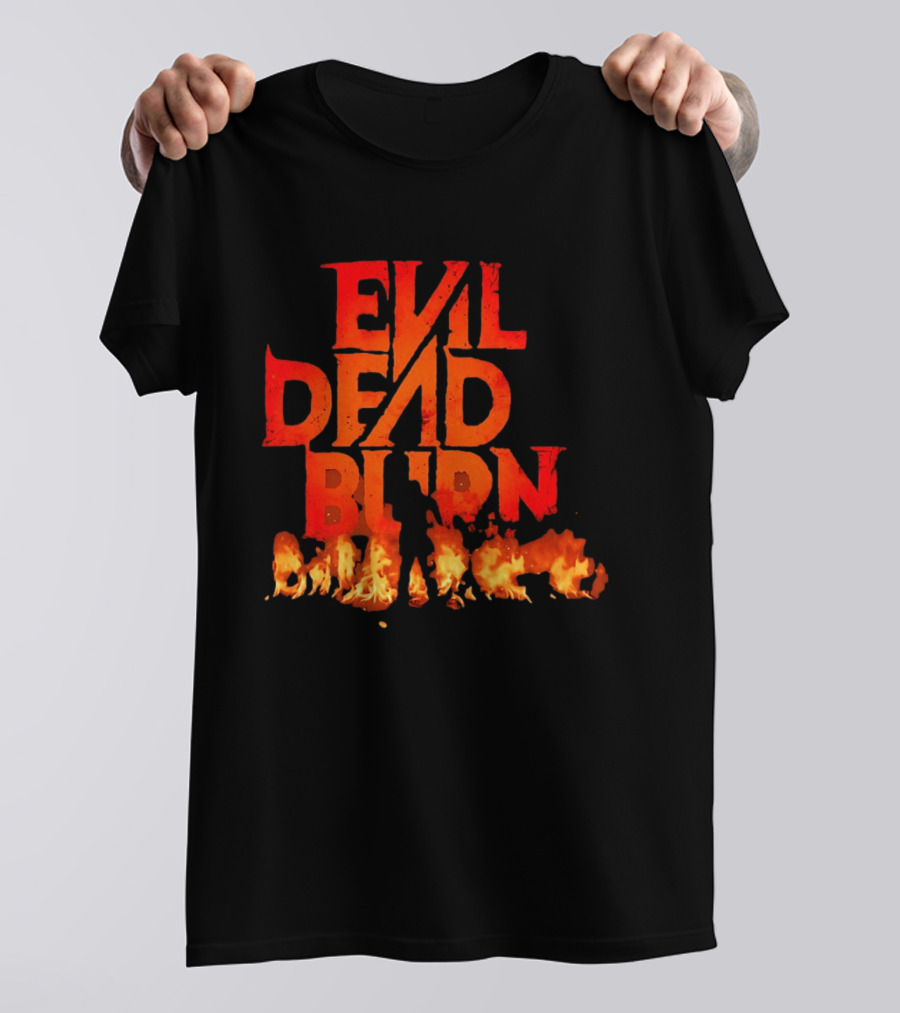 Evil Dead Burn Flaming T-Shirt