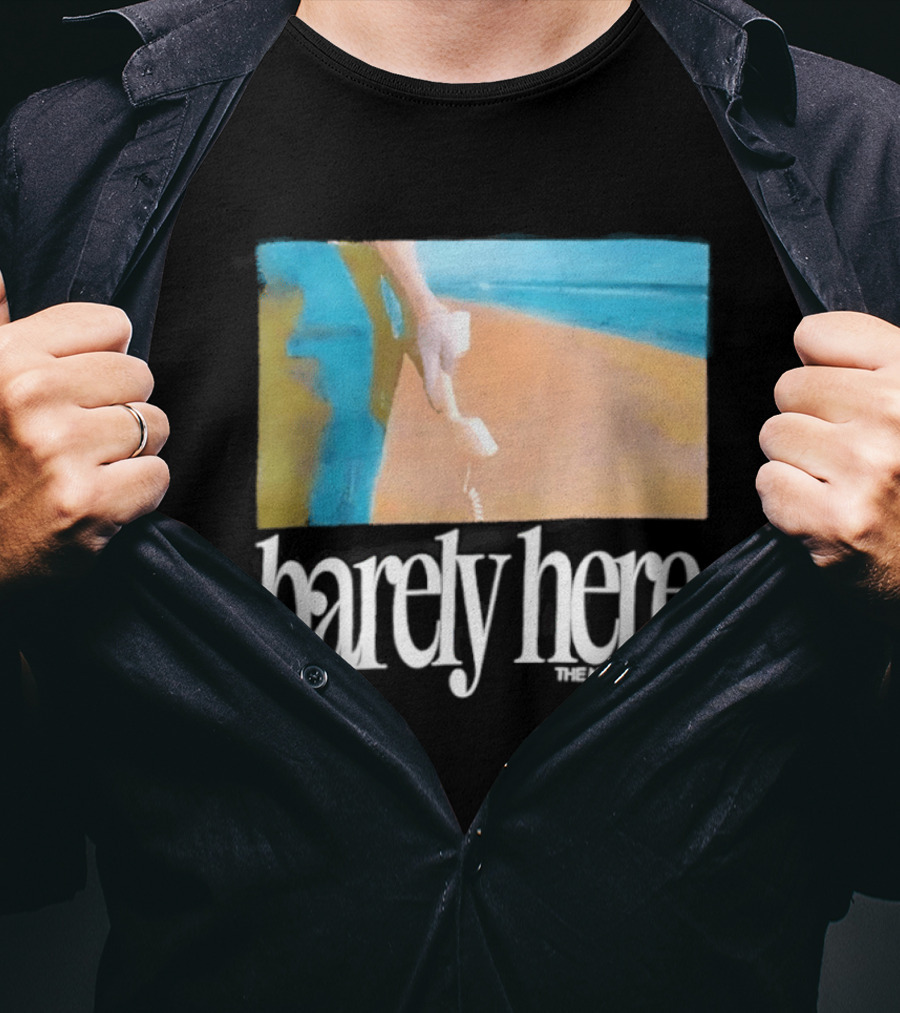 Koyo Barely Here Album Cover Art Beach Scene With Telephone T-Shirt