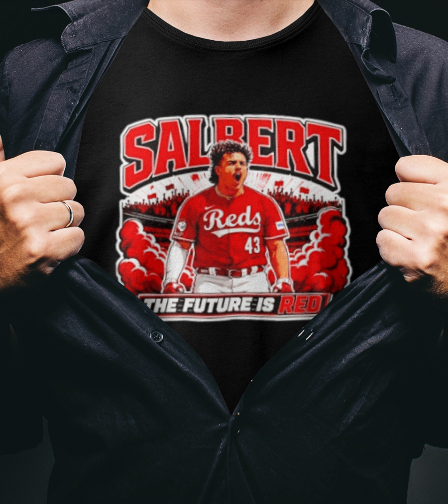 SAL BERT Reds No 43 The Future Is Red T-Shirt
