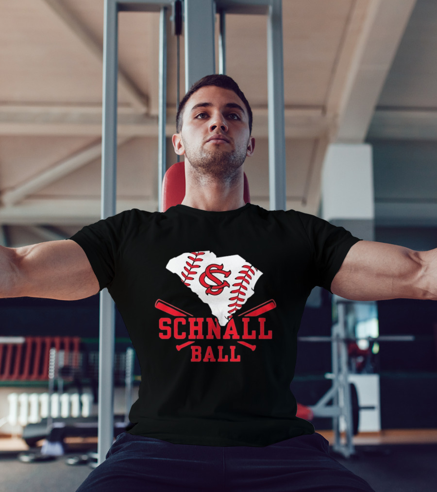 Schnall Ball South Carolina Gamecocks Baseball Paul Mainieri T-Shirt