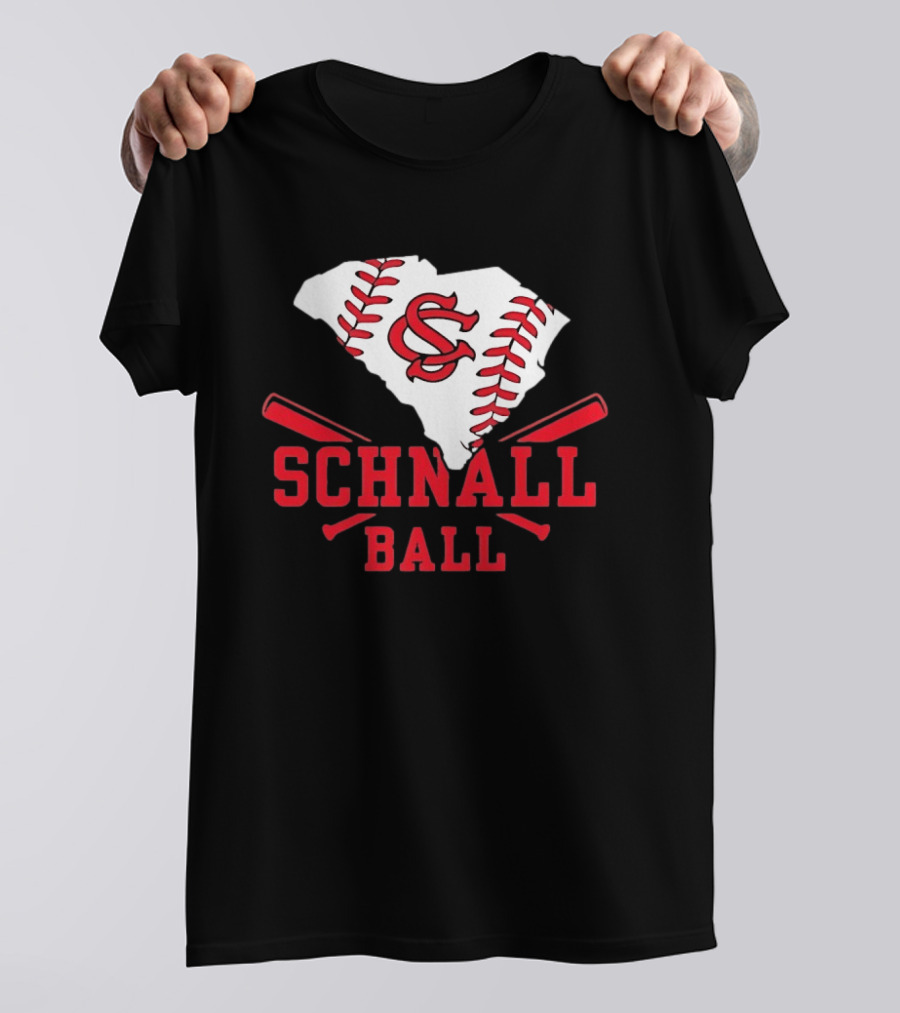 Schnall Ball South Carolina Gamecocks Baseball Paul Mainieri T-Shirt