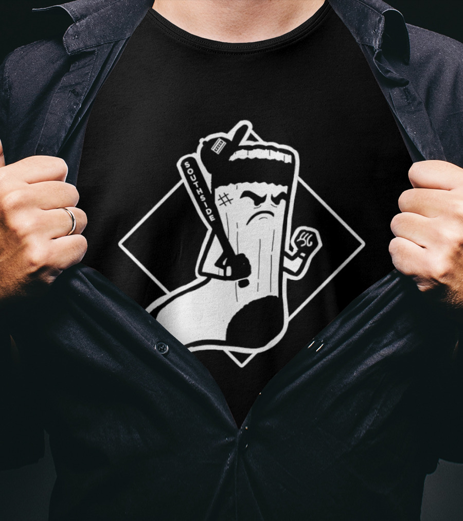 Southside Chicago White Sox CHGO Baseball Bat T-Shirt