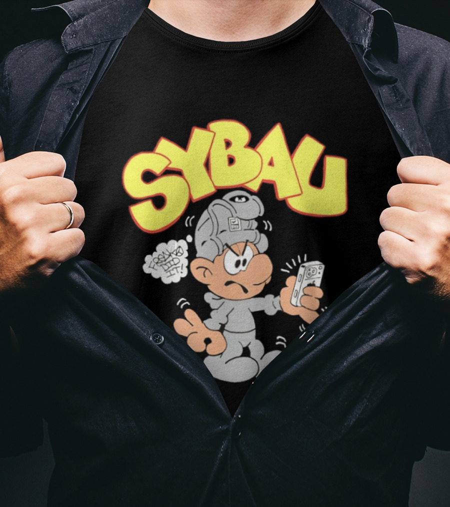 Sybau Freako Did It Cartoon Streetwear T-Shirt