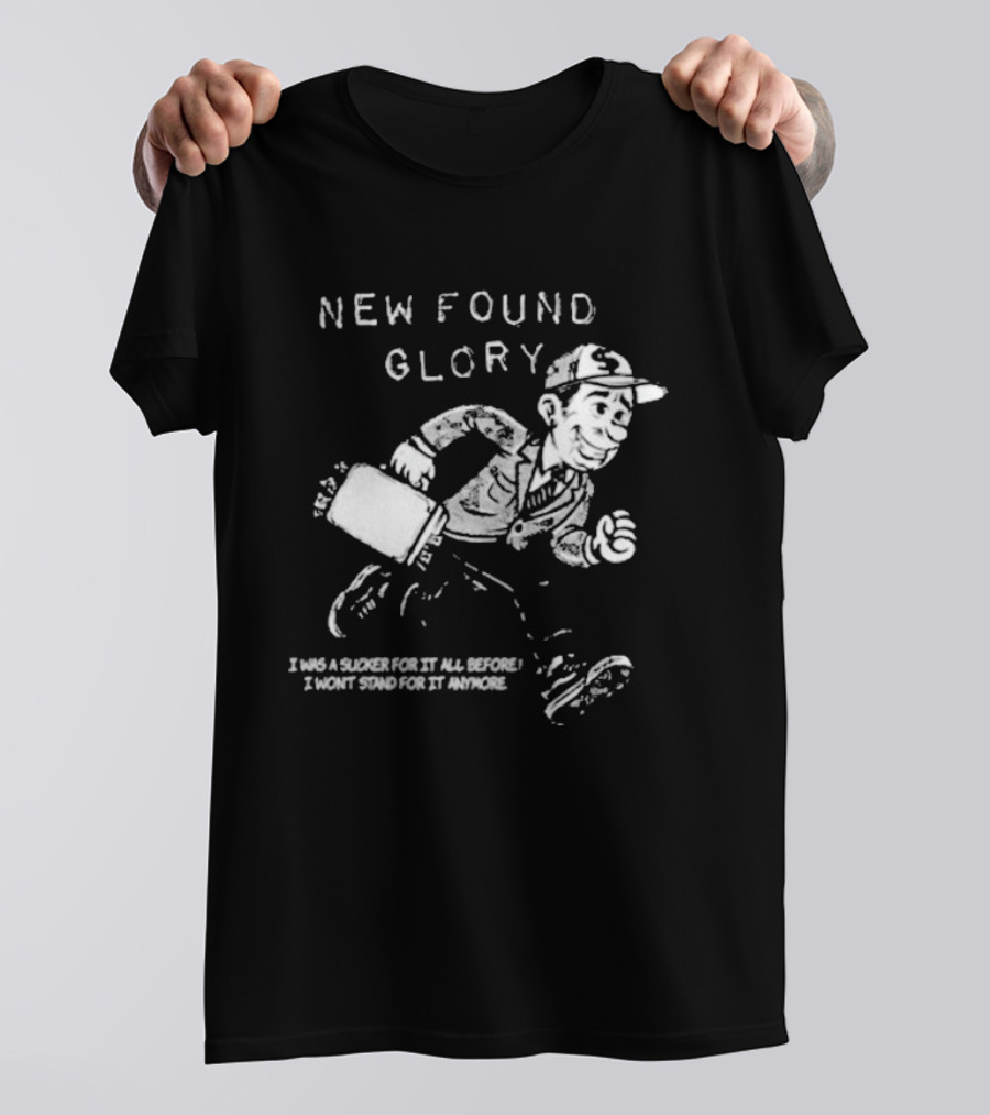 New Found Glory Boom Roasted I Was A Legend For It All Before I Won't Stand For It Anymore T-Shirt