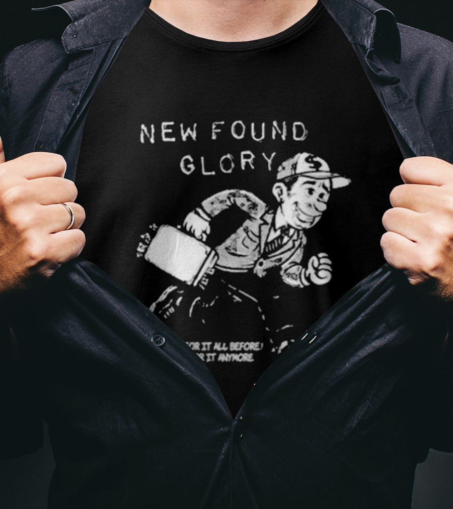 New Found Glory Boom Roasted I Was A Legend For It All Before I Won't Stand For It Anymore T-Shirt