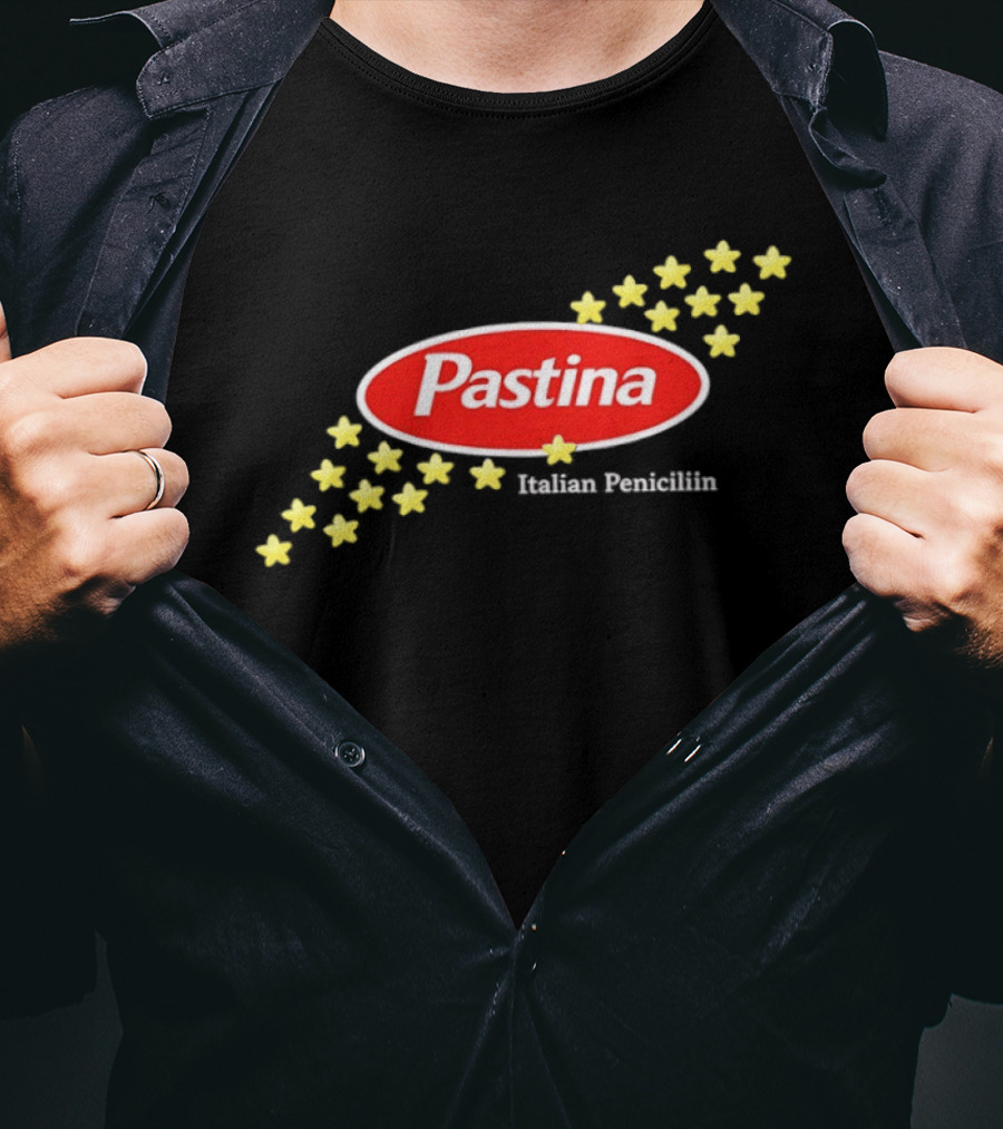 Pastina Italian Penicillin Star Shaped Pasta Comfort Food T-Shirt
