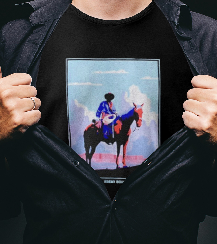 Dog Cowboy By Jeremy Booth USA 2024 T-Shirt