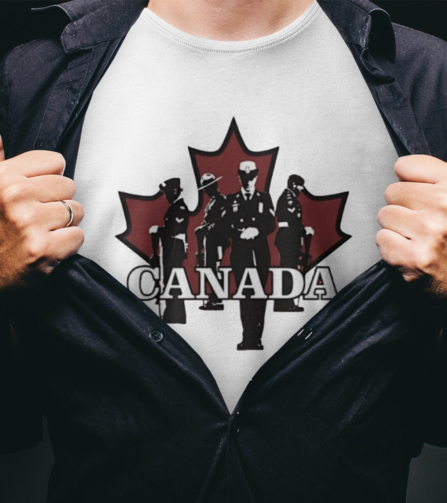 Canada Maple Leaf Canadian Armed Forces Personnel T-Shirt