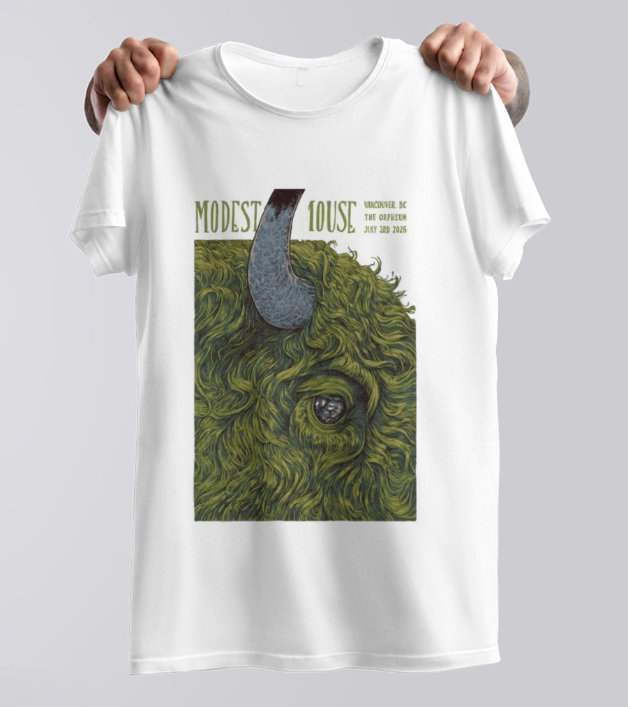 Modest Mouse Vancouver BC The Orpheum July 3 2026 Buffalo T-Shirt