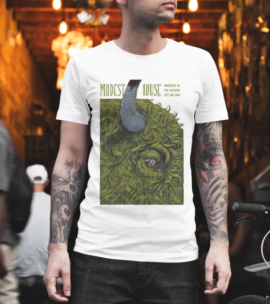 Modest Mouse Vancouver BC The Orpheum July 3 2026 Buffalo T-Shirt