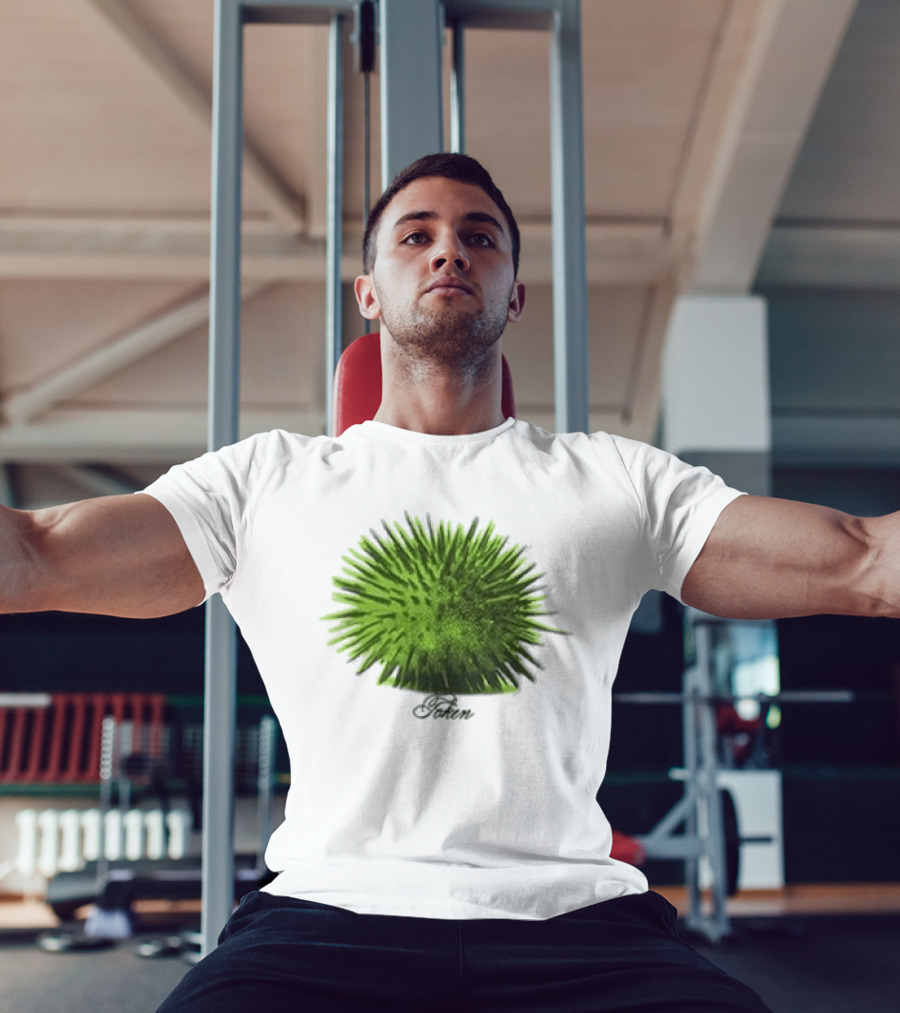 Note Token Nyc Touch Green Artistic Burst T-Shirt