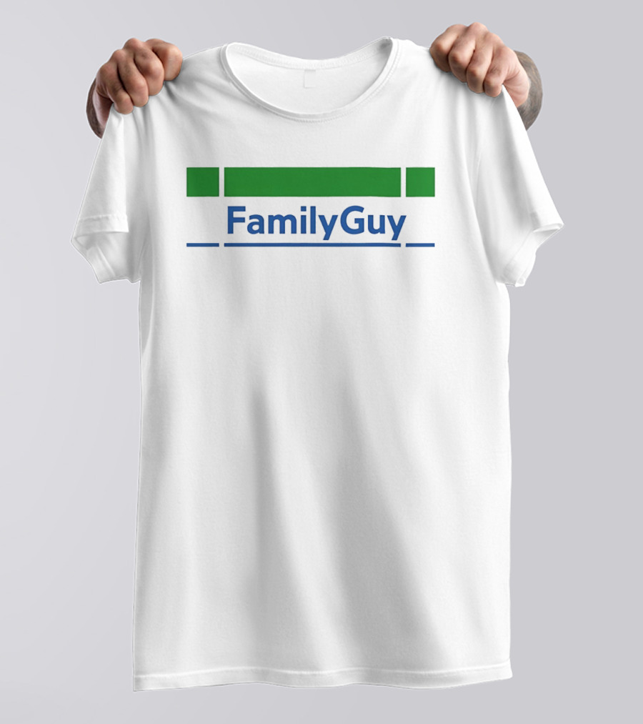 Family Guy Subway Transit Style Concept T-Shirt