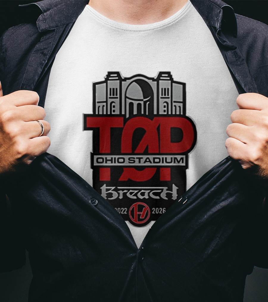 TAD Ohio Stadium Breach 2022 2026 T-Shirt