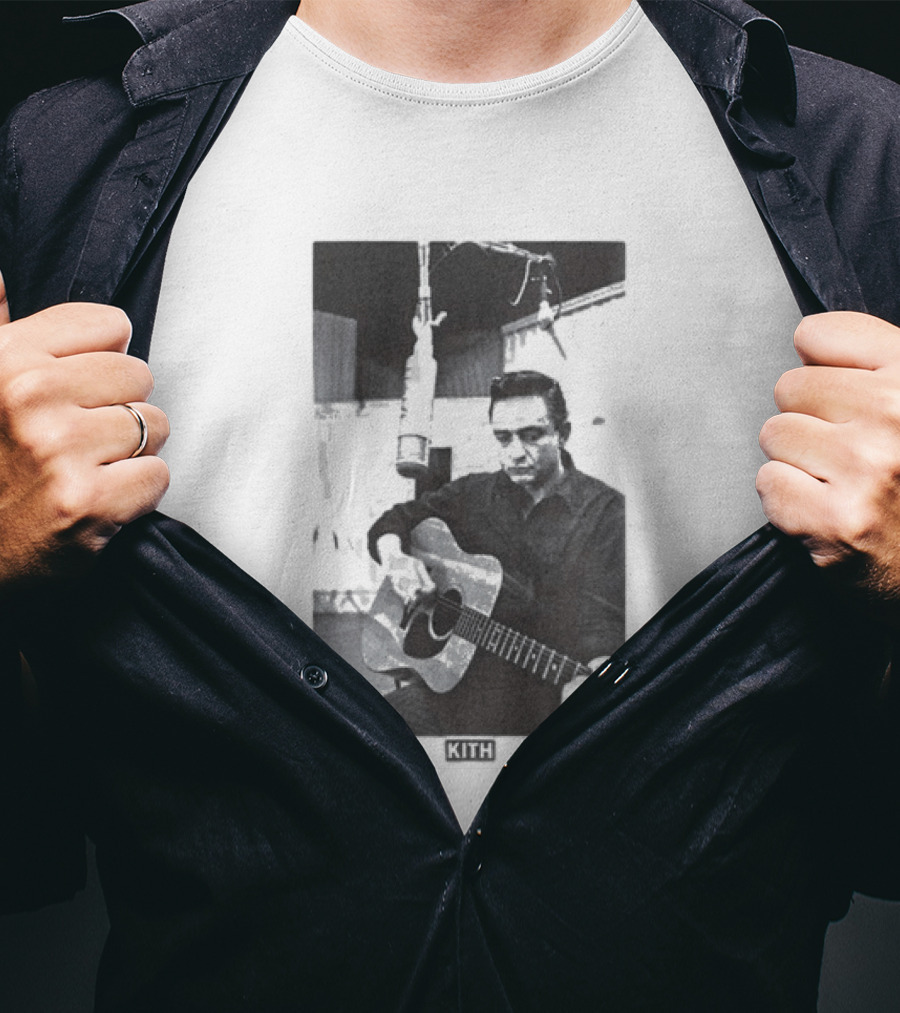 Kith Records Johnny Cash Folsom Prison Retro Music T-Shirt