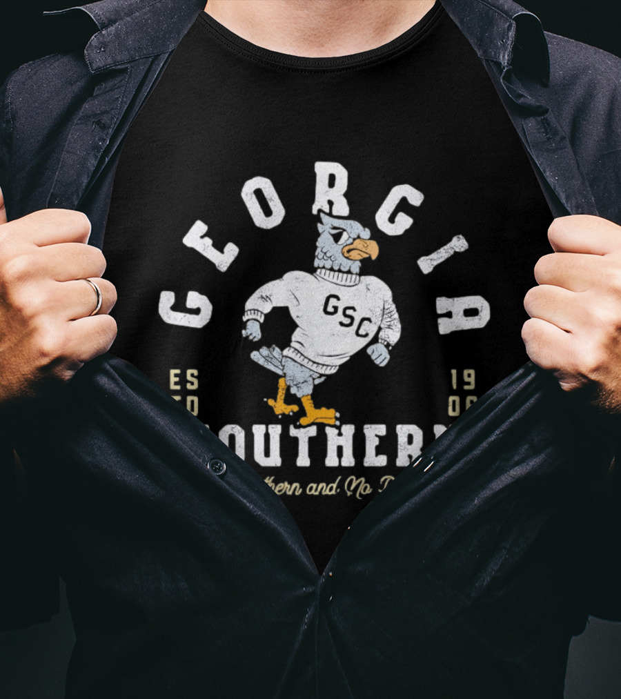 Georgia Southern GSC Eagles Est 1906 Hail Southern And No Place Else T-Shirt