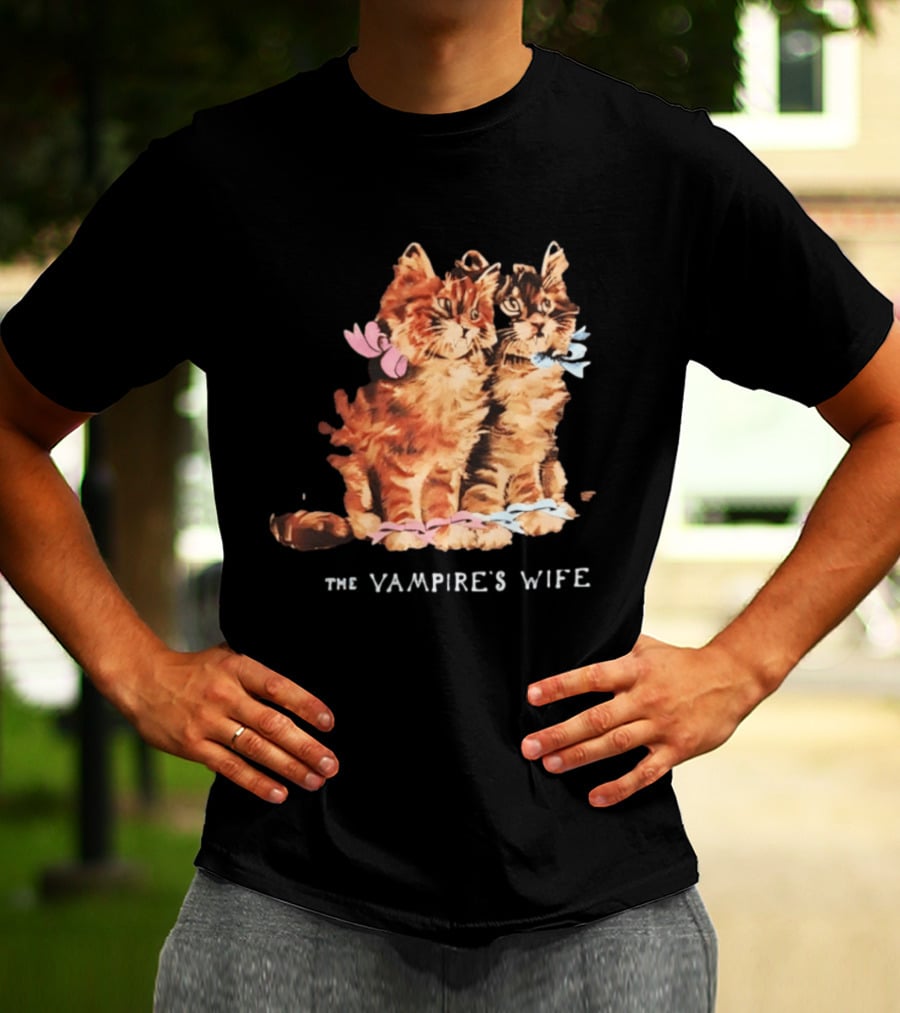 Diane Guerrero The Vampire's Wife Cats T-Shirt