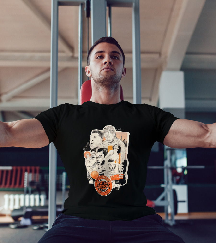 Ewing Jalen Clyde Melo New York Knicks The Mecca Of Basketball 1946 Against All Odds T-Shirt
