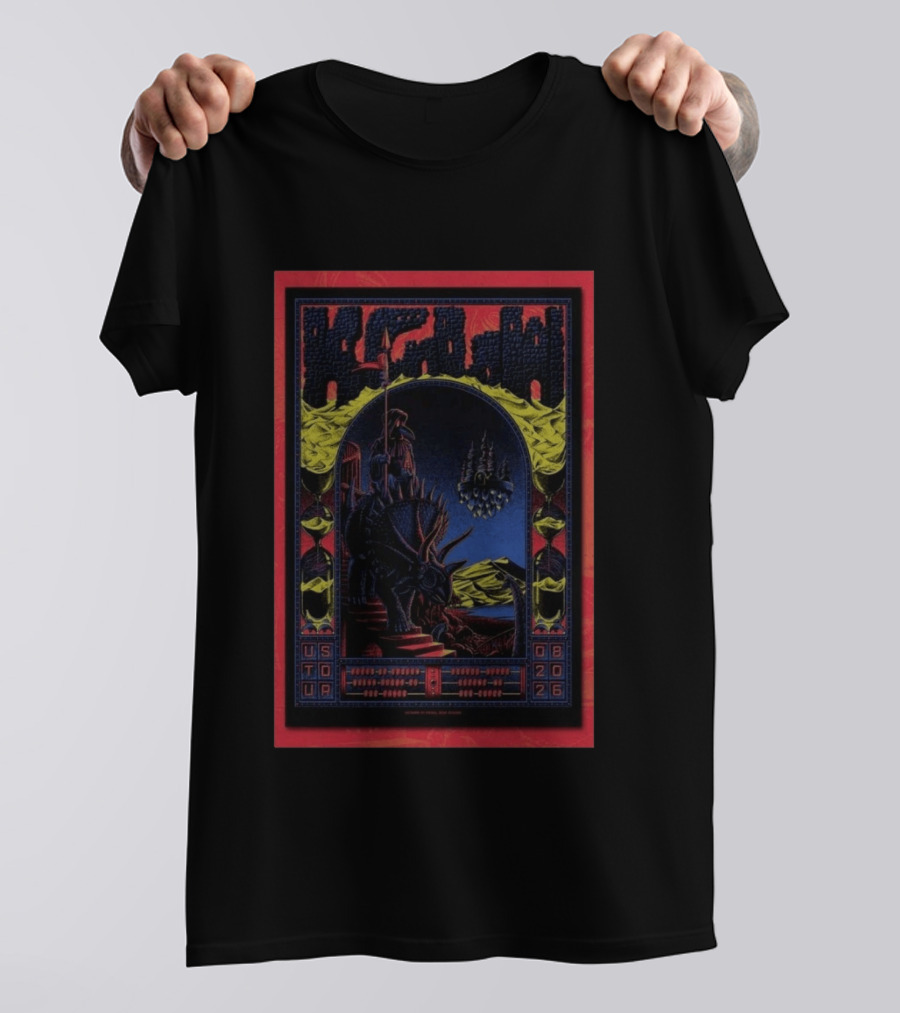 King Gizzard & The Lizard Wizard US Tour 2026 KDHH T-Shirt