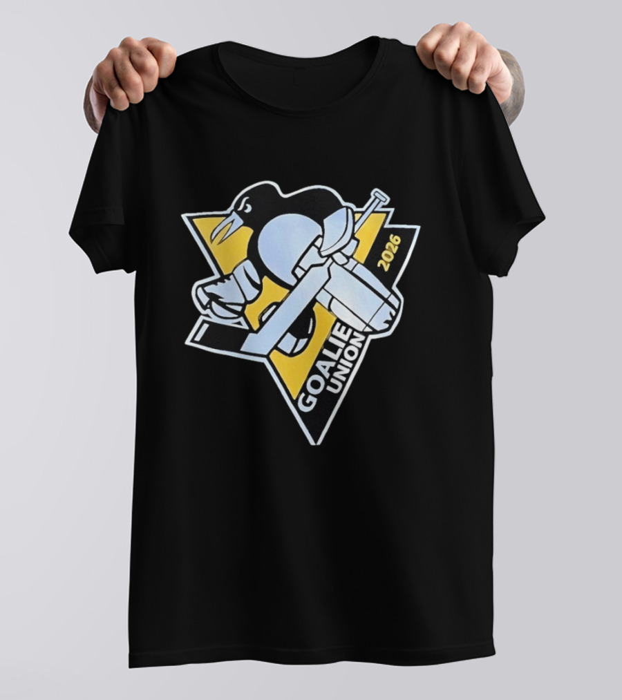 Pittsburgh Penguins Goalie Union 2026 Ice Hockey T-Shirt