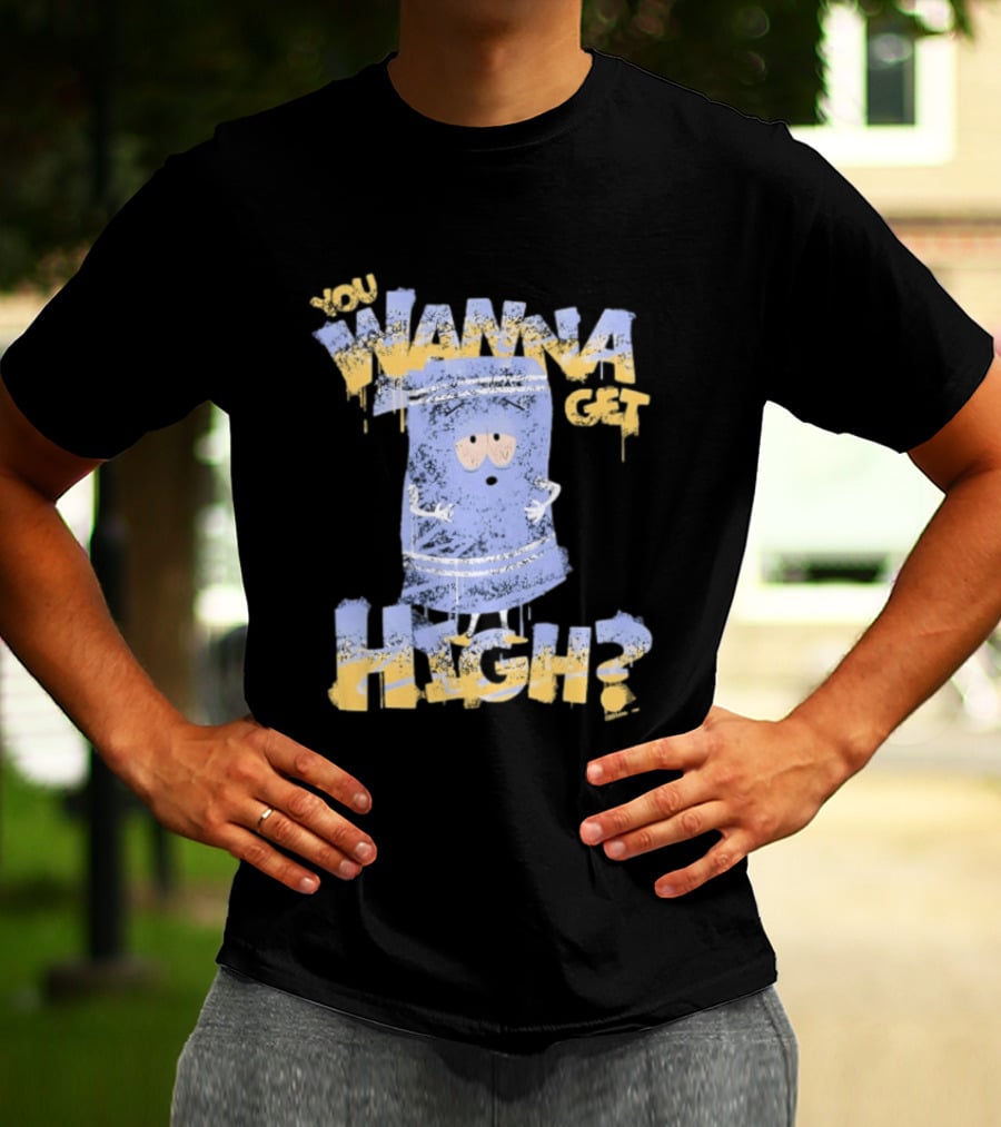 South Park Towelie You Wanna Get High T-Shirt