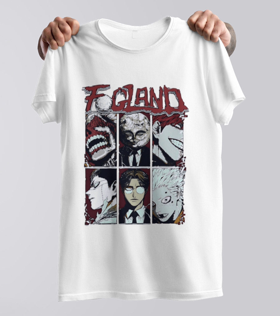 FOGLAND Manga Characters Face Expressions T-Shirt