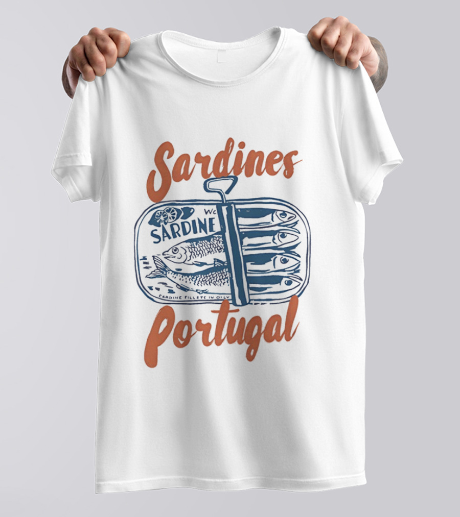 Sardines Portugal Sardine Tin T-Shirt