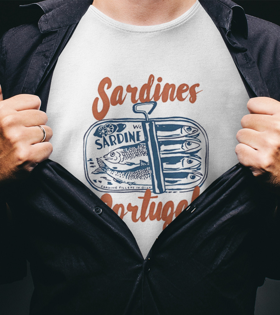 Sardines Portugal Sardine Tin T-Shirt