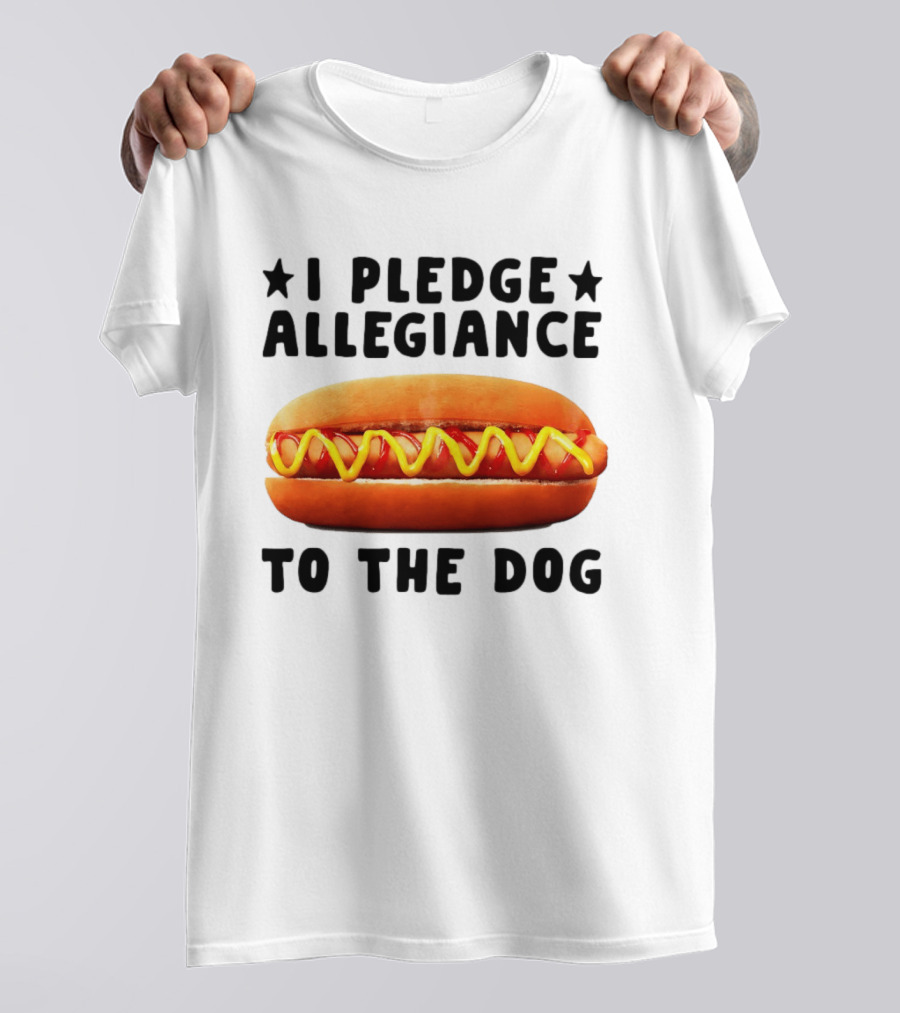 I Pledge Allegiance To The Hot Dog T-Shirt