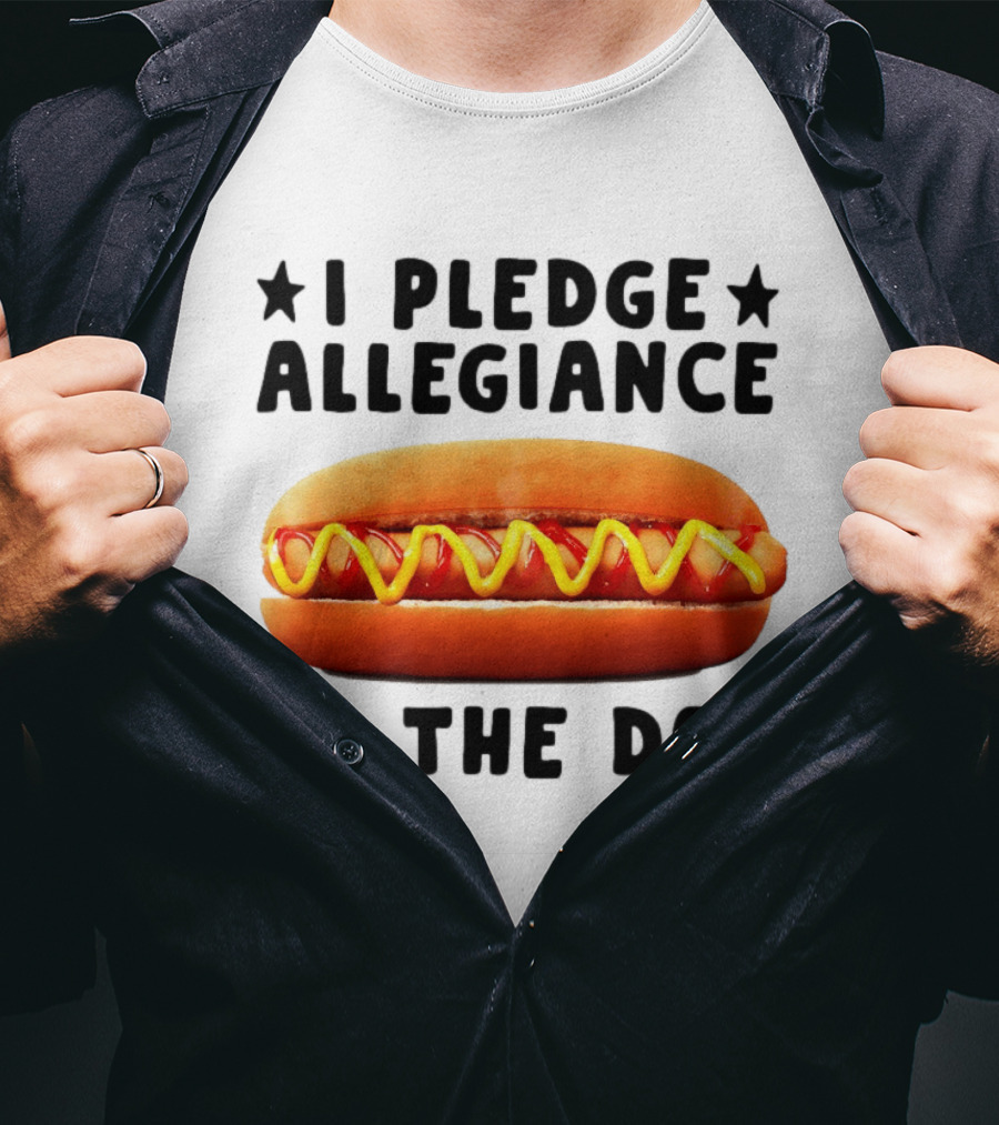 I Pledge Allegiance To The Hot Dog T-Shirt