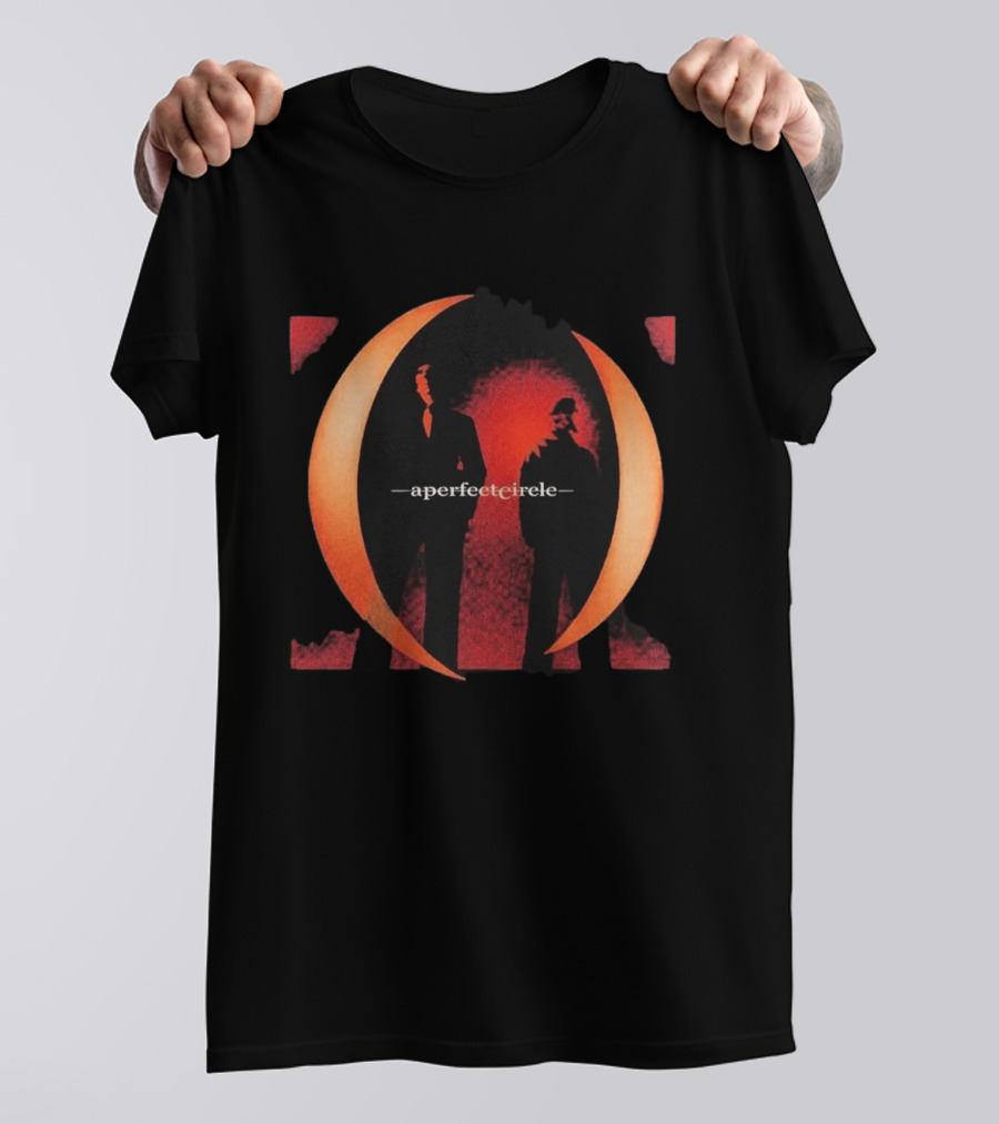 A Perfect Circle EU And UK Tour 2026 Band Red T-Shirt