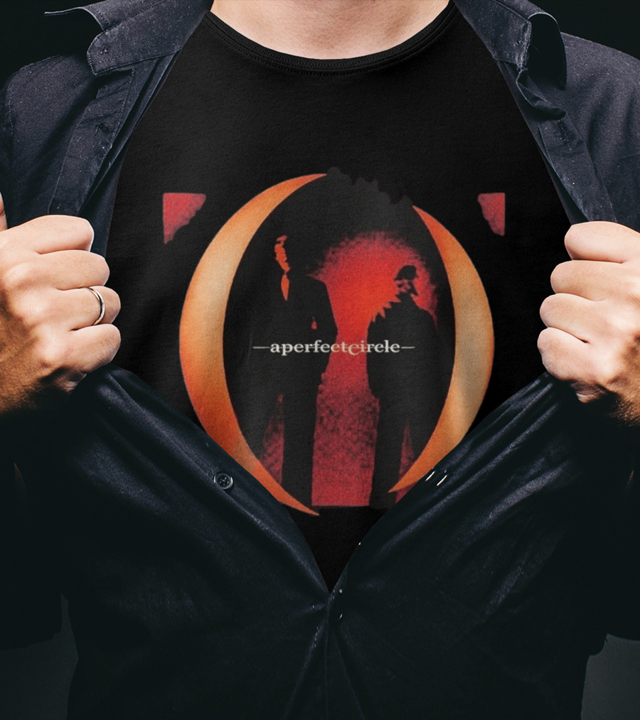 A Perfect Circle EU And UK Tour 2026 Band Red T-Shirt