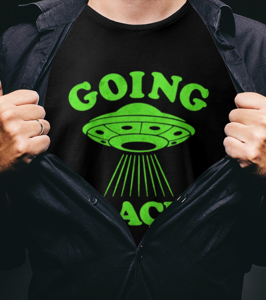 Going Places UFO Alien Outer Space Flying Saucer T-Shirt