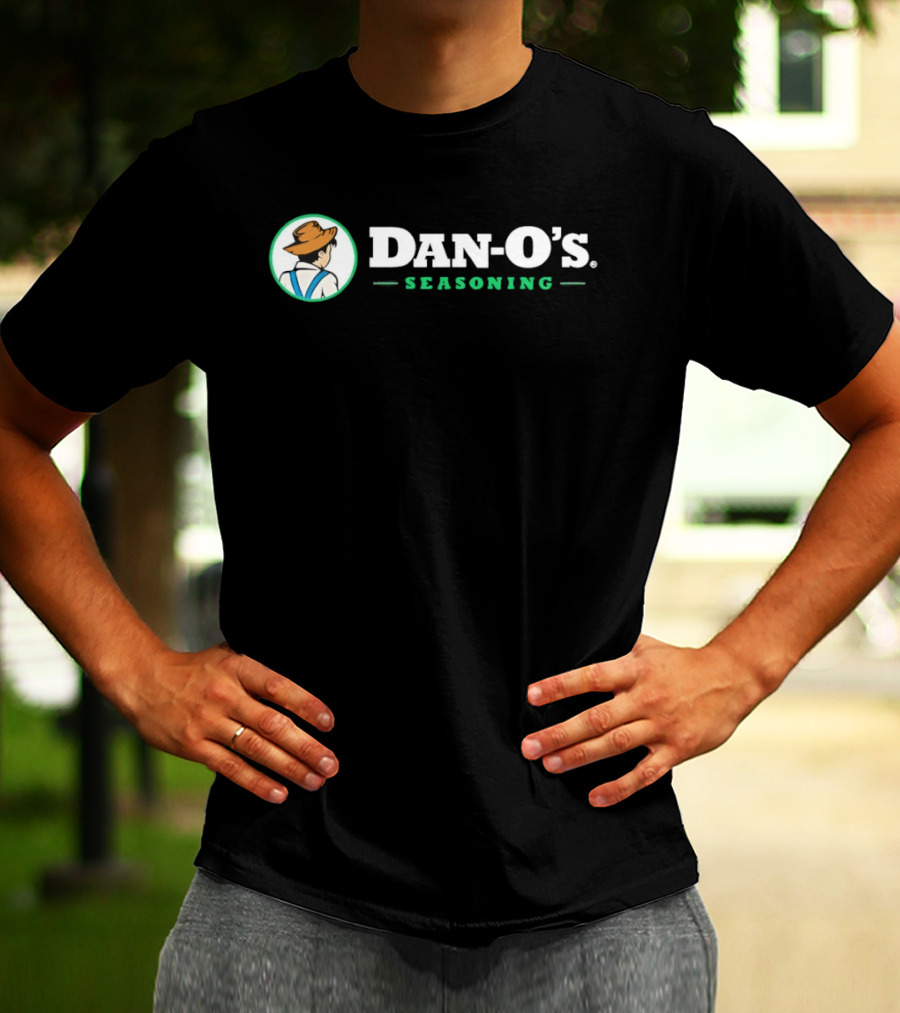 Dan O's Seasoning Farmer Boy Hat Icon Vintage Style Cooking Essentials T-Shirt