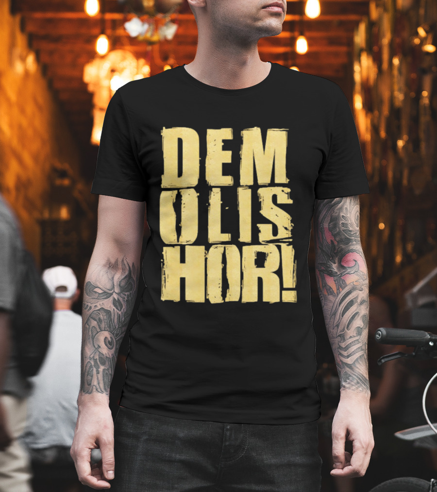 DEMOLISHOR Gold T-Shirt