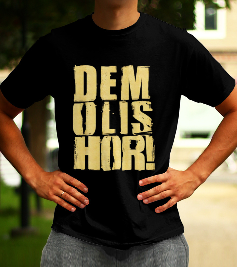 DEMOLISHOR Gold T-Shirt