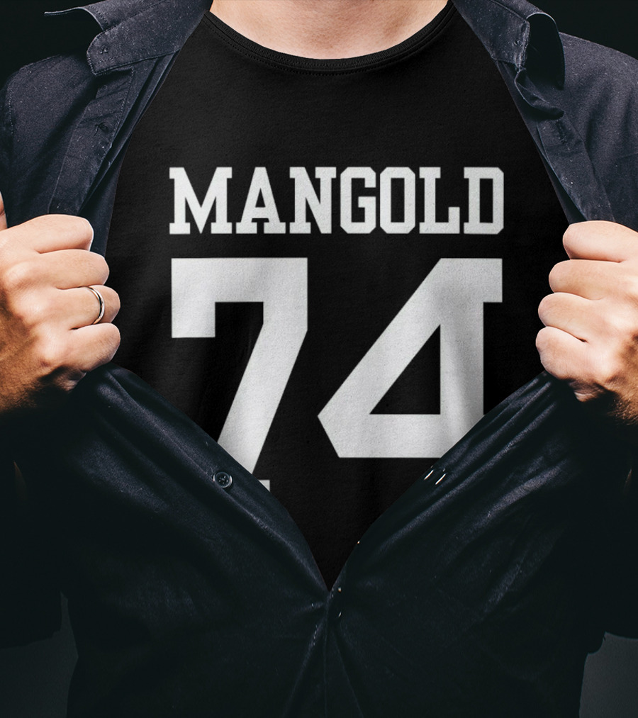 NY Jets Nick Mangold 74 Football T-Shirt