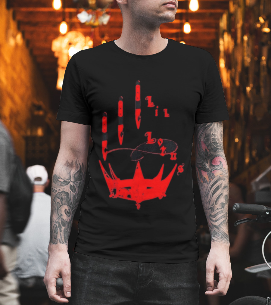 Lil Lotus Ocean Crown Hand T-Shirt