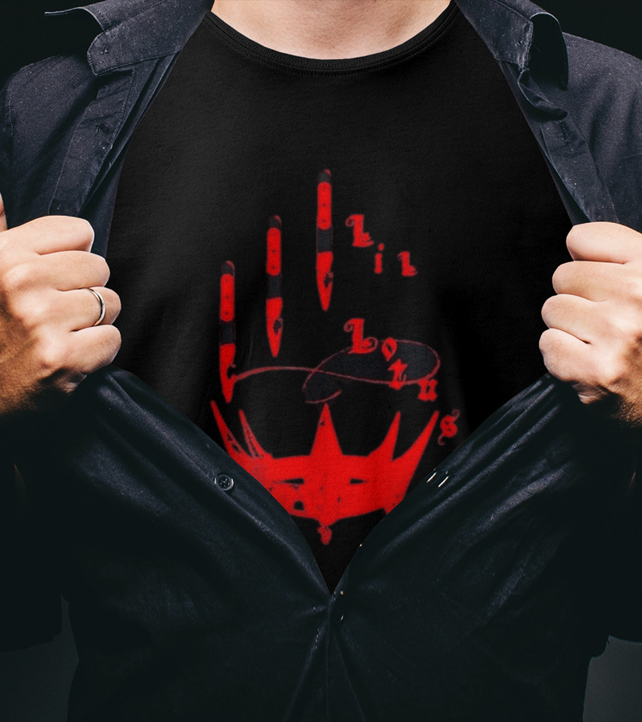 Lil Lotus Ocean Crown Hand T-Shirt