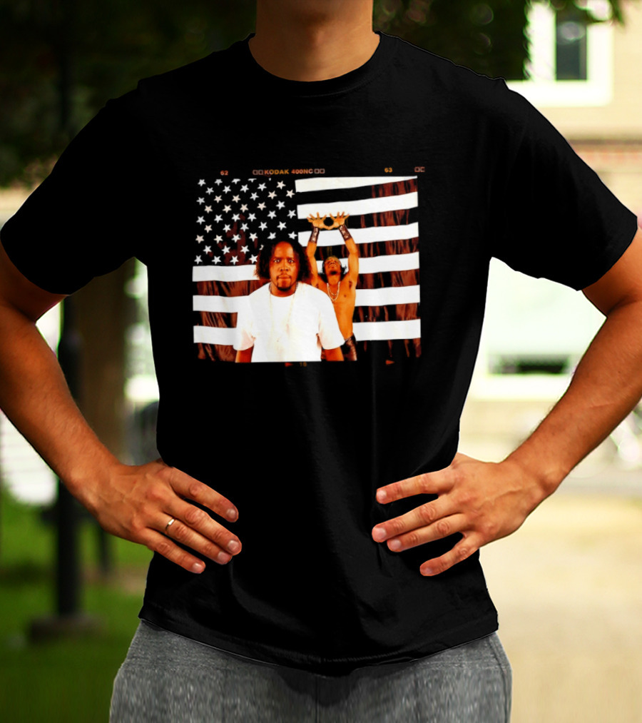 Outkast American Flag Andre 3000 Big Boi Performance USA Stars And Stripes T-Shirt
