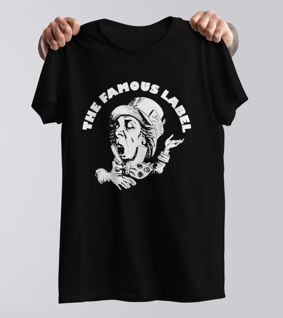 The Famous Label Mad Hatter Screaming T-Shirt
