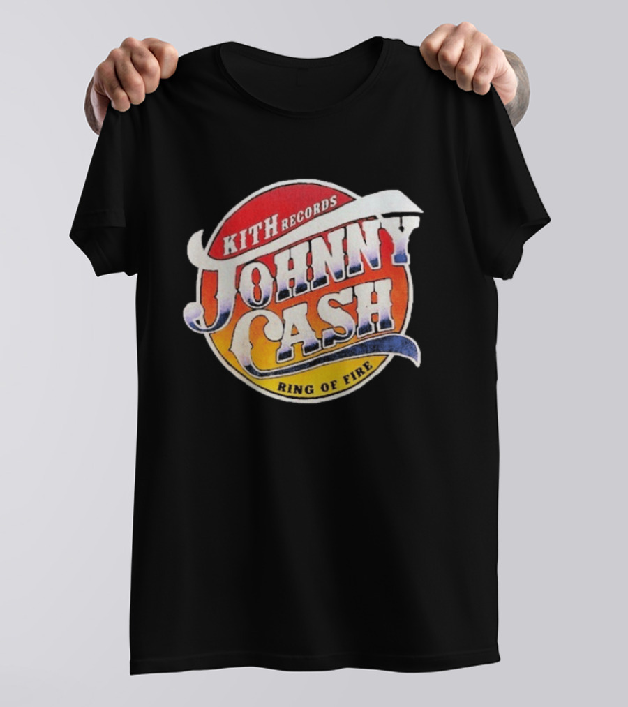 Kith Records Johnny Cash Ring Of Fire T-Shirt