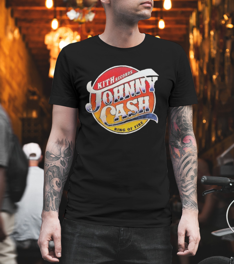 Kith Records Johnny Cash Ring Of Fire T-Shirt