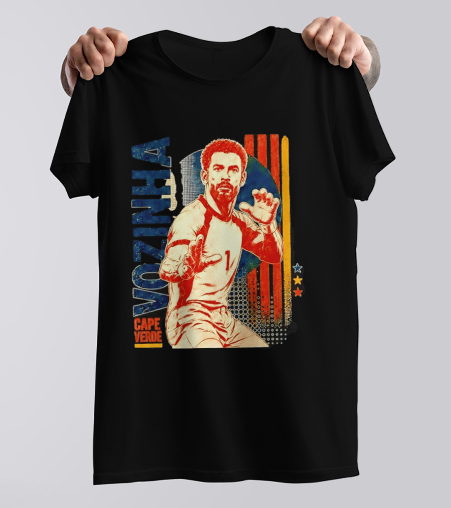 Vozinha Cape Verde National Football Team Goalkeeper T-Shirt