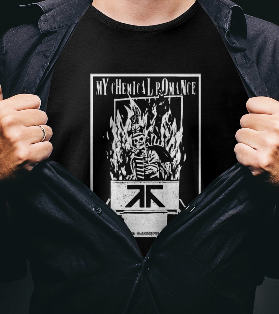 My Chemical Romance July 4 2026 Bellahouston Park Glasgow UK T-Shirt