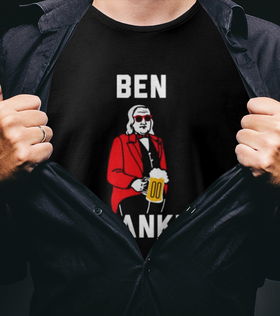 Ben Drankin Benjamin Franklin Beer Founding Fathers T-Shirt
