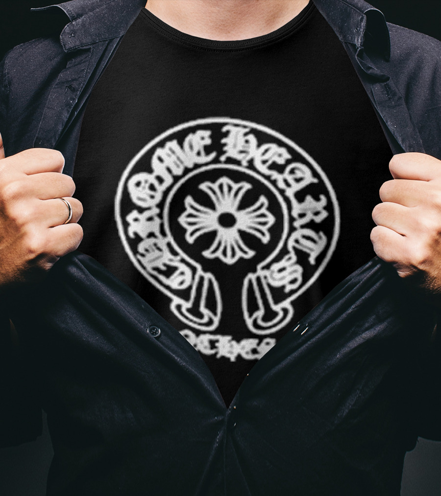 Chrome Hearts Manchester Exclusive Horseshoe Motif T-Shirt