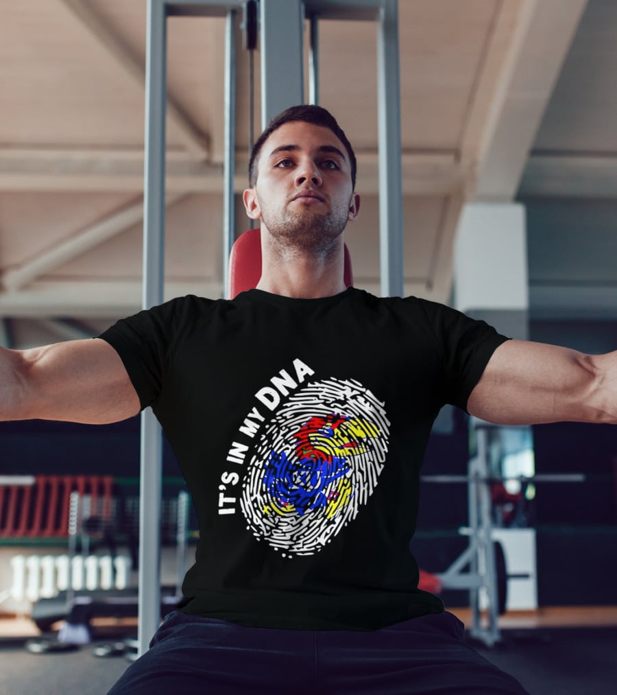 Kansas Jayhawks It's In My DNA Fingerprint T-Shirt
