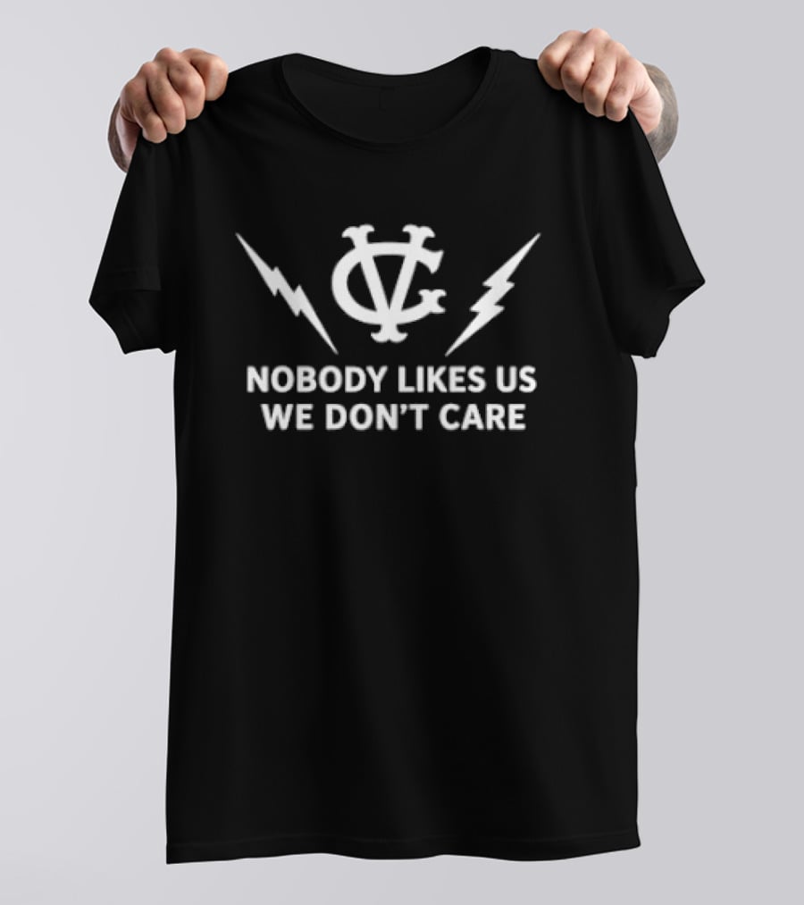 VC Nobody Likes Us We Don't Care Lightning Bolt T-Shirt